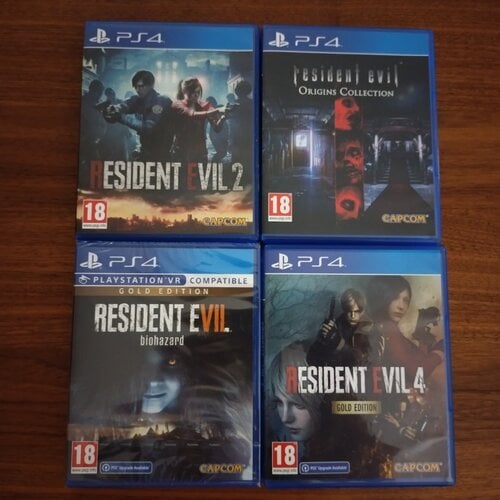 Περισσότερες πληροφορίες για "ΠΩΛΗΣΗ RESIDENT EVIL ΣΥΛΛΟΓΗΣ (Used & Sealed)"