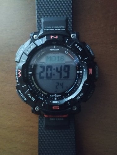 Περισσότερες πληροφορίες για "Casio Pro-Trek Prg 340."