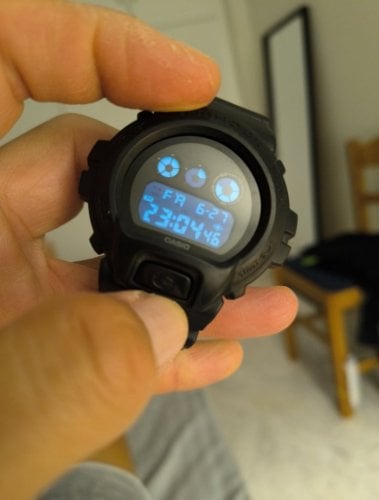 Περισσότερες πληροφορίες για "Casio g shock 6900bb-1"