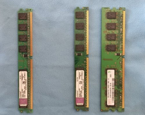 Περισσότερες πληροφορίες για "DDR1 1GB & DDR2 2X2GB πακέτο"