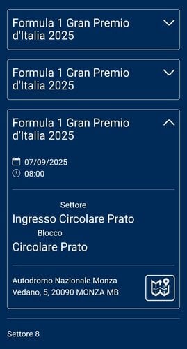 Περισσότερες πληροφορίες για "Εισητηριο F1 Monza τριημέρου"