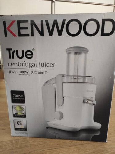 Περισσότερες πληροφορίες για "Πωλείται Kenwood JE680 αποχυμωτής 700W, αχρησιμοποίητος, στο κουτί του."