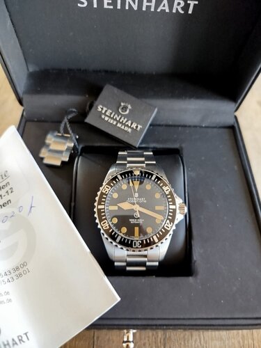 Περισσότερες πληροφορίες για "Steinhart Ocean Vintage Military 39"