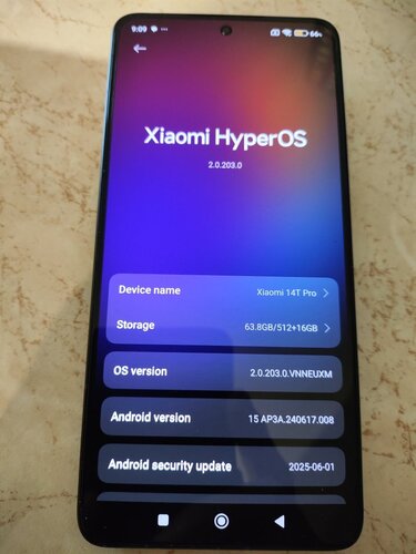 Περισσότερες πληροφορίες για "Xiaomi 14T Pro Titan black 12GB/512Gb με 21 κύκλους φόρτισης"