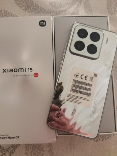 Περισσότερες πληροφορίες για "Xiaomi 15 (12/512 GB) silver edition"