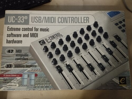 Περισσότερες πληροφορίες για "Evolution UC-33e midi controller"