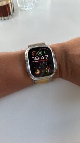 Περισσότερες πληροφορίες για "Apple Watch Ultra 2 2024 Titanium 49mm Αδιάβροχο με eSIM και Παλμογράφο (Natural με Tan Alpine Loop"