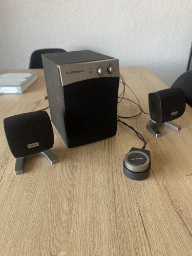 Περισσότερες πληροφορίες για "Samsung Pleomax 2.1 Audio Speaker System"