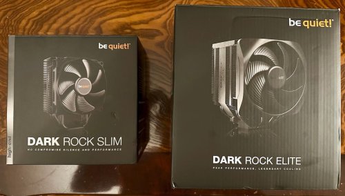 Περισσότερες πληροφορίες για "Ψύκτρες be quiet! Dark Rock Slim και be quiet! Dark Rock Elite"