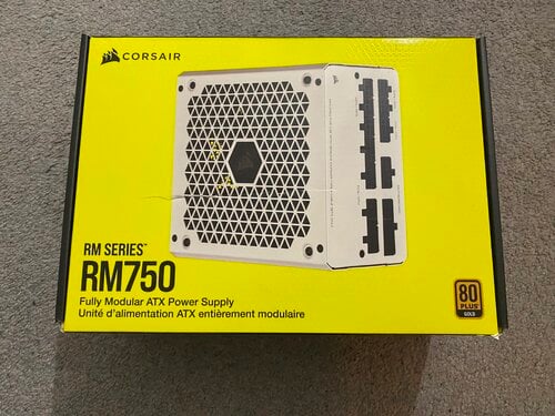 Περισσότερες πληροφορίες για "Corsair RM Series RM750 750W White Full Modular 80 Plus Gold Τροφοδοτικό Υπολογιστή"