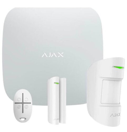 Περισσότερες πληροφορίες για "Ajax Systems StarterKit Wireless Alarm System with Motion Detector , Door Sensor , Remote and Hub (G"