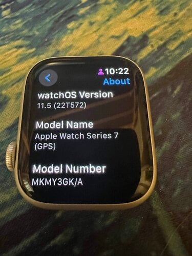 Περισσότερες πληροφορίες για "Apple Watch Series 7 Aluminium 41mm με Starlight sport band"