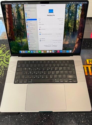 Περισσότερες πληροφορίες για "MacBook Pro 16” M1 Max/32GB Ram/1 TB A2485"