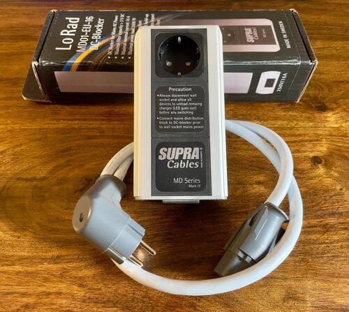 Περισσότερες πληροφορίες για "Supra LORAD DC - BLOCKER  με καλώδιο Supra LORAD 2.5 CS - EU - 16A"