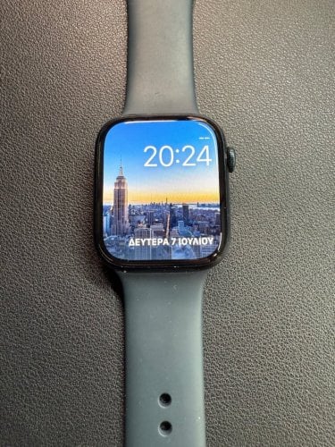 Περισσότερες πληροφορίες για "Apple Watch Series 7 (45mm/Μαύρο/Αλουμίνιο)"