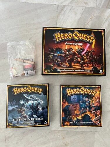 Περισσότερες πληροφορίες για "Board Game HeroQuest Base Game & Expansions"