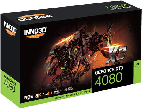Περισσότερες πληροφορίες για "Inno3D RTX 4080 X3 GPU - Used"