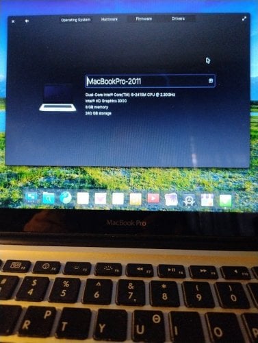 Περισσότερες πληροφορίες για "MacBook Pro 13,3" 8/240ssd (2011)"
