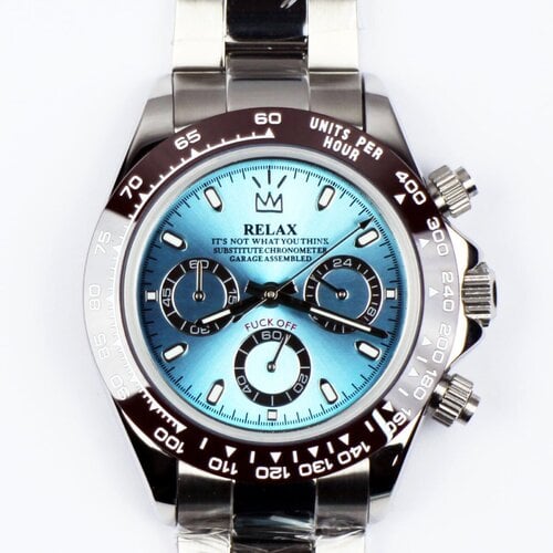 Περισσότερες πληροφορίες για "New Relax Sky Blue Chronograph ανταλλαγη"