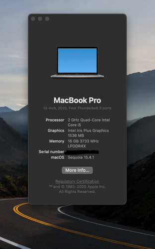 Περισσότερες πληροφορίες για "Macbook Pro 16GB 1TB"