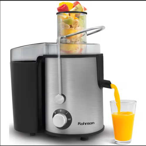 Περισσότερες πληροφορίες για "ROHNSON Juice Extractor R-438 600 W"