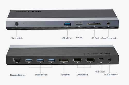 Περισσότερες πληροφορίες για "Docking Station WAVLINK σε κατάσταση σφραγισμένου"