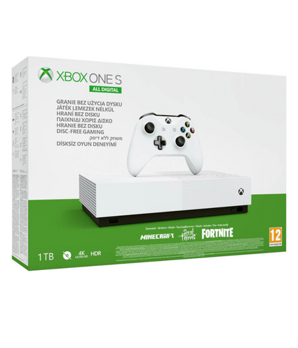 Περισσότερες πληροφορίες για "Xbox One S 1TB All Digital Edition"