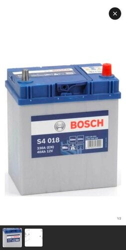 Περισσότερες πληροφορίες για "Bosch S4 018"
