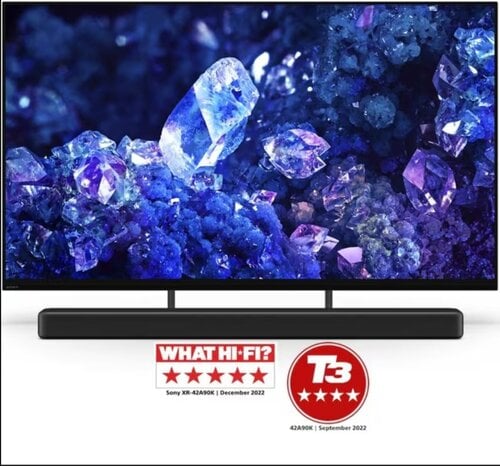 Περισσότερες πληροφορίες για "BRAVIA XR 42” Class A90K 4K HDR OLED TV"