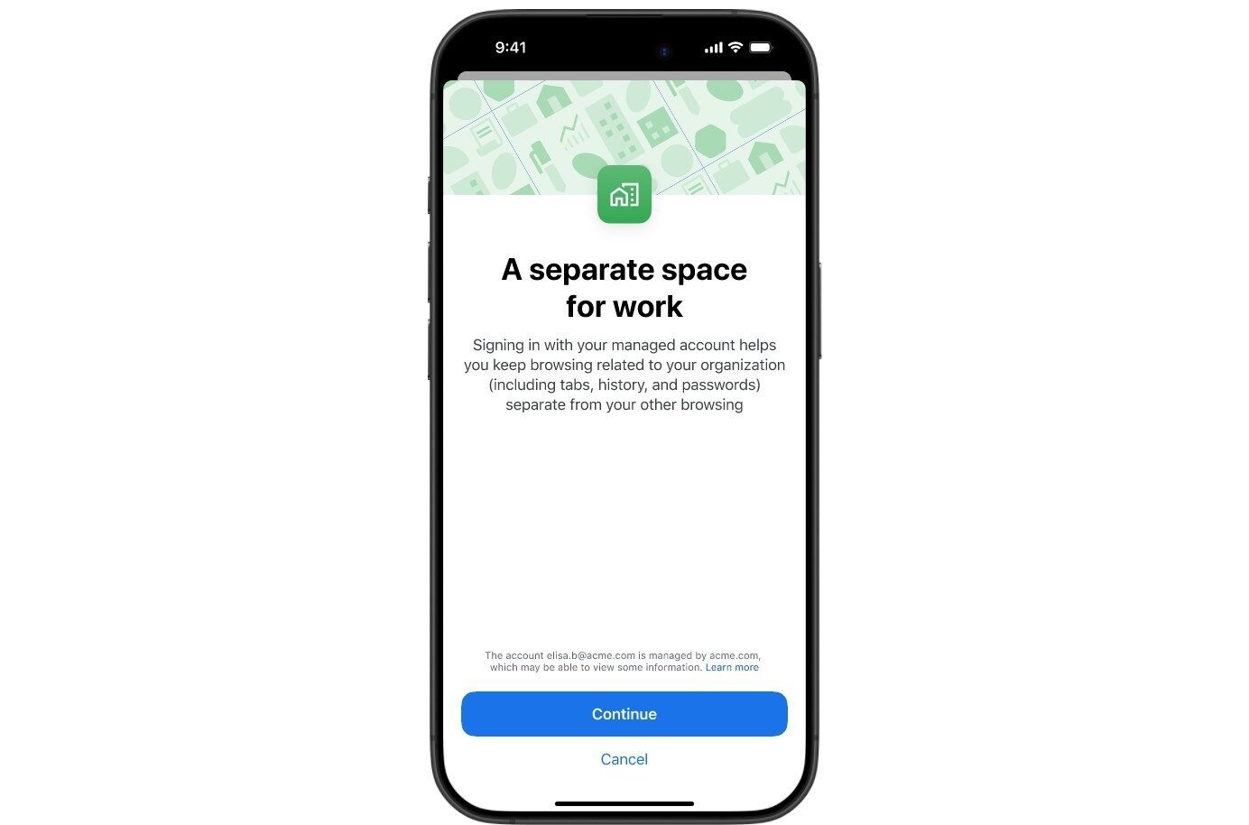 Ο Chrome για iOS αποκτά δυνατότητα εναλλαγής μεταξύ εργασιακών και προσωπικών προφίλ