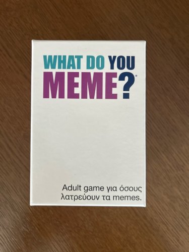 Περισσότερες πληροφορίες για "What do you meme ?"