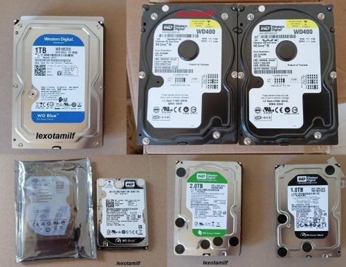 Περισσότερες πληροφορίες για "HDD 3.5" και 2.5""