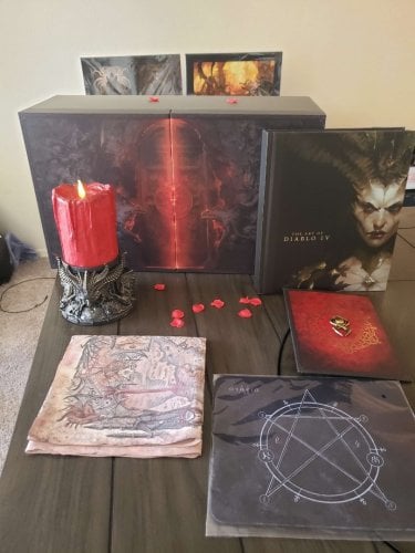 Περισσότερες πληροφορίες για "Diablo IV Collector's Edition (Χωρίς τον Κωδικό Παιχνιδιού) - Σφραγισμένο"