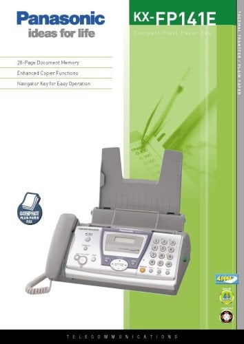 Περισσότερες πληροφορίες για "Panasonic kx-fp141"