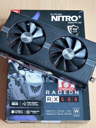 Περισσότερες πληροφορίες για "Sapphire RADEON RX 580 4GB GDDR5 NITRO+"