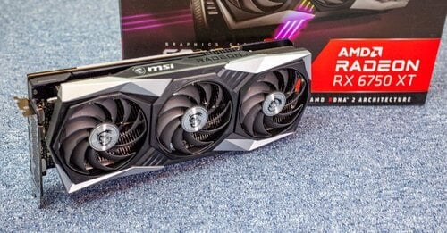 Περισσότερες πληροφορίες για "MSI Radeon RX 6750 XT GAMING X TRIO 12G"