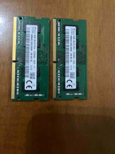 Περισσότερες πληροφορίες για "2x4Gb DDR4 RAM 3200Ghz (laptop)"