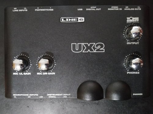 Περισσότερες πληροφορίες για "Line 6 POD studio UX2"