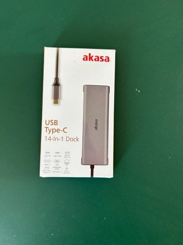 Περισσότερες πληροφορίες για "Akasa usb type-c docking station 14 in 1 (MAC & PC compatible)"