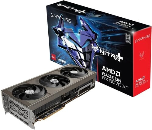 Περισσότερες πληροφορίες για "Ζήτηση Sapphire NITRO+ Radeon RX 9070 XT"
