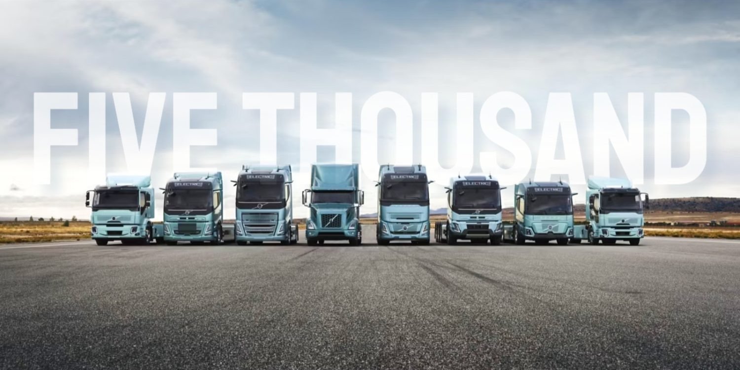 Ορόσημο χωρίς τυμπανοκρουσίες για την Volvo Trucks με 5.000 ηλεκτρικά φορτηγά παγκοσμίως