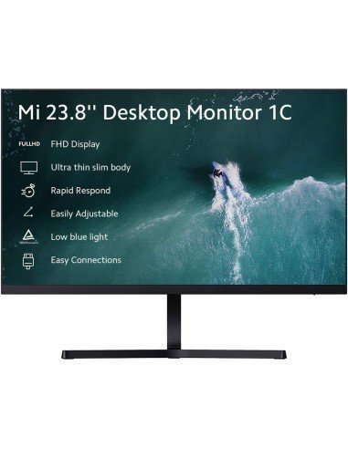 Περισσότερες πληροφορίες για "Xiaomi Mi Desktop Monitor 1C IPS Monitor 23.8" FHD 1920x1080"