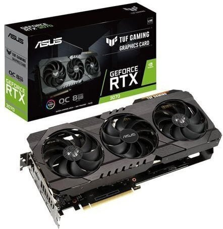 Περισσότερες πληροφορίες για "ASUS TUF Gaming TUF-RTX3070-8G-GAMING"