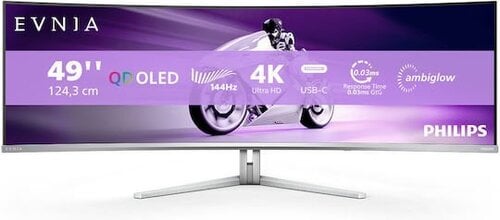 Περισσότερες πληροφορίες για "Ανταλλαγές Philips 49M2C8900L/00 Ultrawide QD-OLED HDR Curved Monitor 48.9" 5120x1440 144Hz"