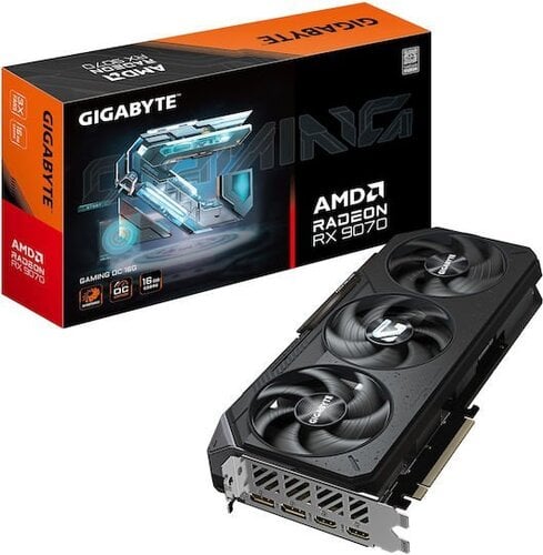 Περισσότερες πληροφορίες για "GIGABYTE Radeon RX 9070 GAMING OC 16G"